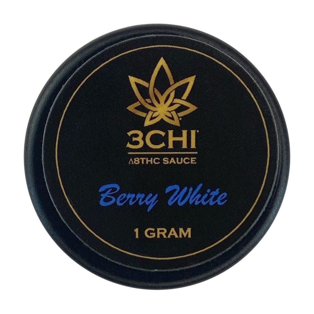 3Chi Delta 8 Dabs Sauce – Berry White (1 or 3 grams Delta 8 THC)