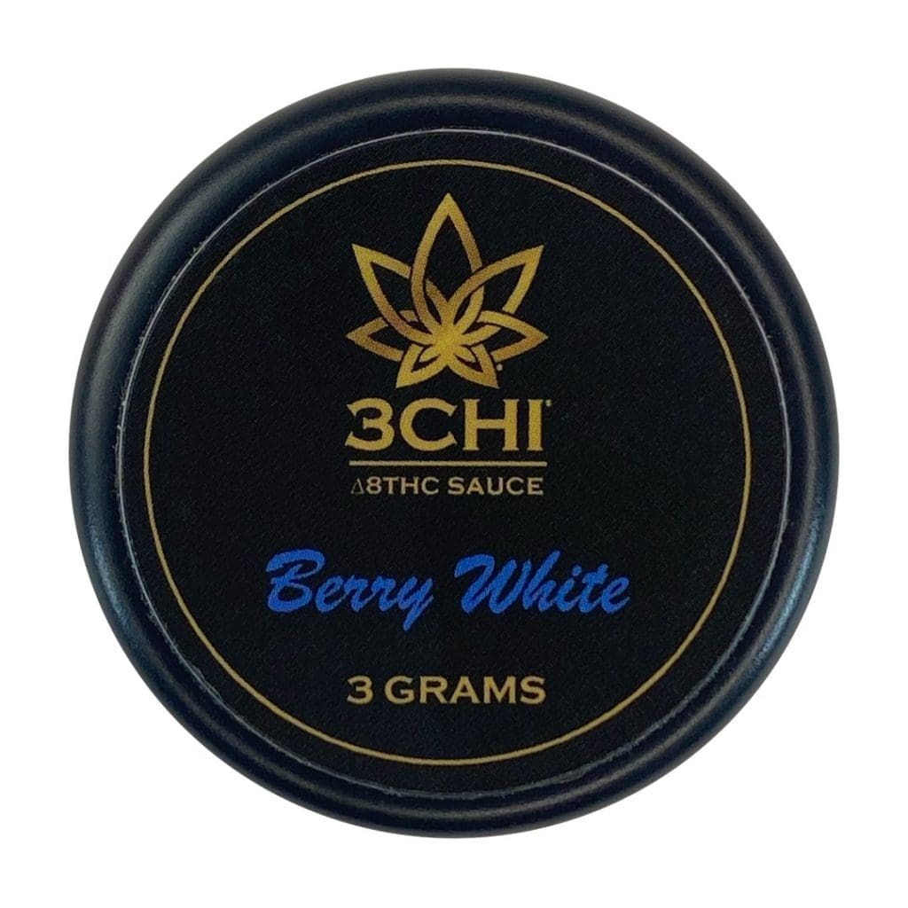 3Chi Delta 8 Dabs Sauce – Berry White (1 or 3 grams Delta 8 THC) - Image 2