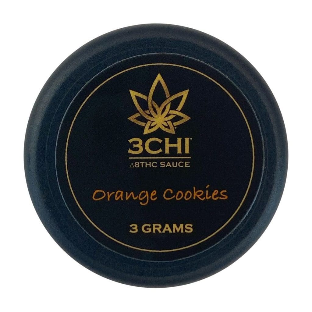 3Chi Delta 8 Dabs Sauce – Orange Cookies (1 or 3 grams Delta 8 THC) - Image 2