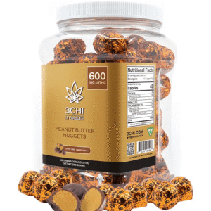 600mg 3Chi Delta-9 Peanut Butter Nuggets