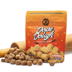 Baked Bags Delta 9 THC Dope Dough – Churros (200 mg Total Delta 9 THC)