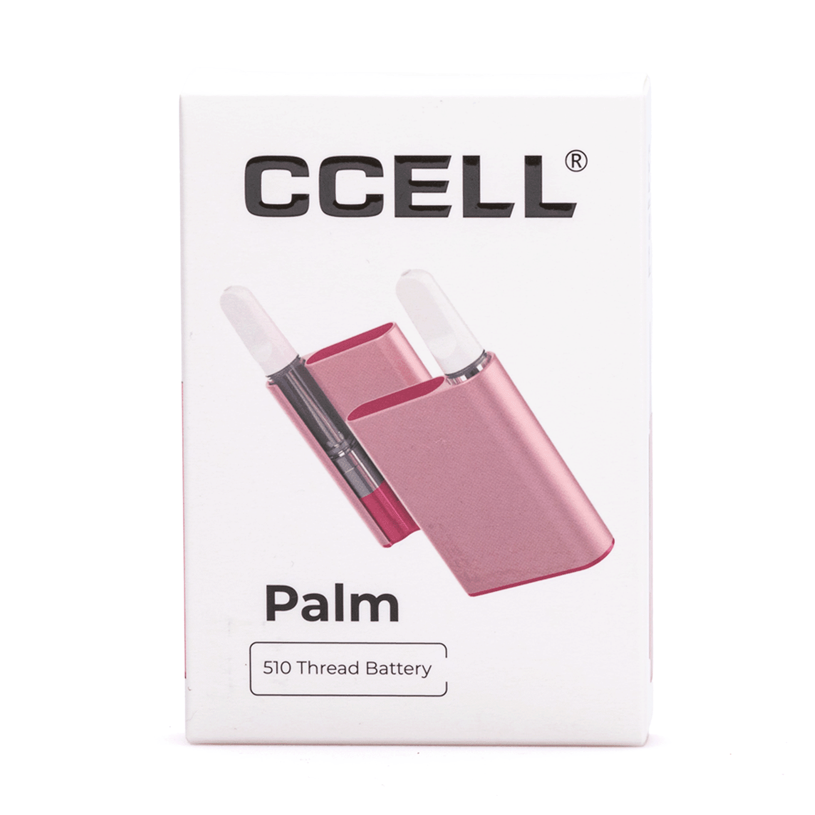 CCELL Palm Vape Battery – Rose Gold with Pink Frame