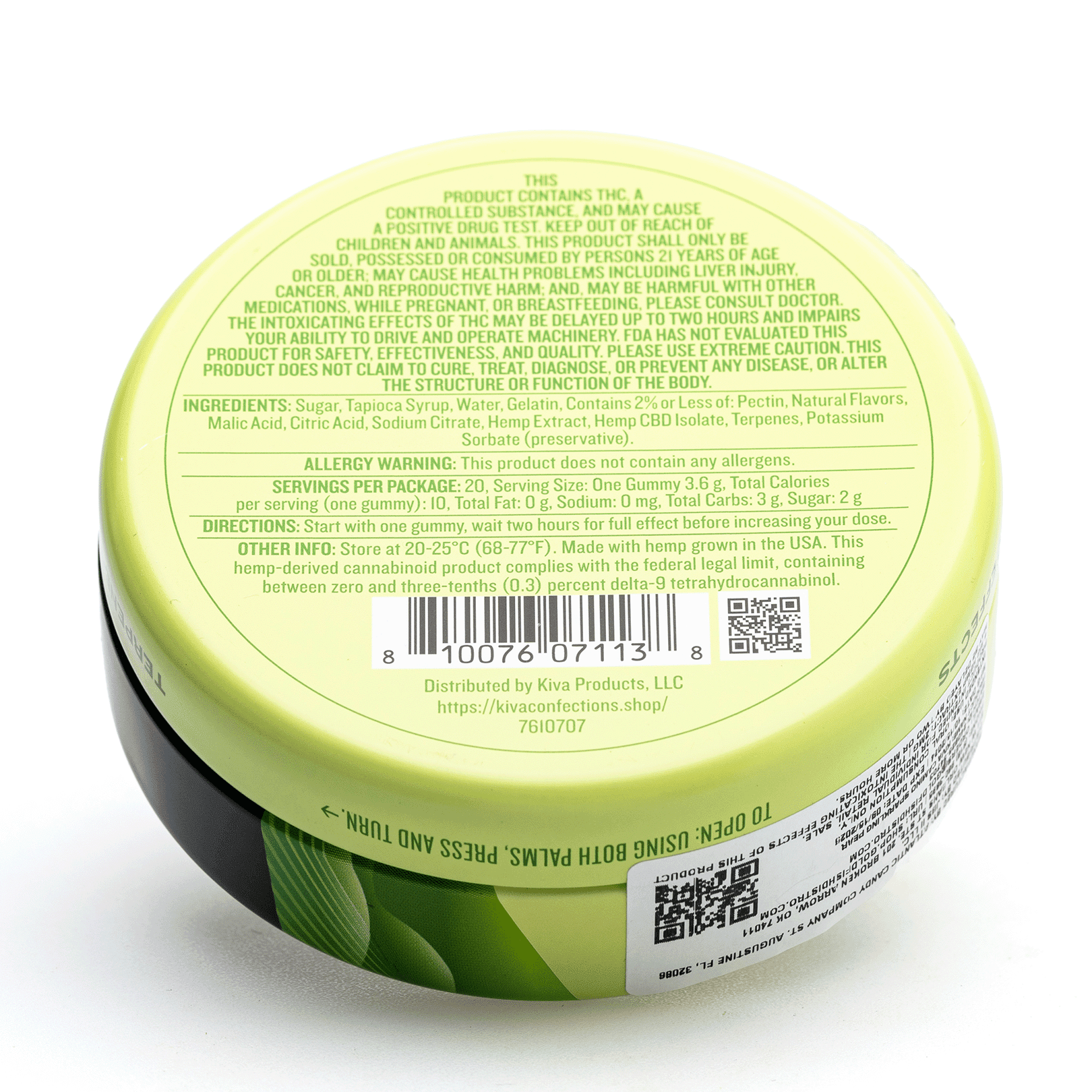 Camino Delta 9 THC and CBD Social Gummies – Sparkling Pear - Image 3