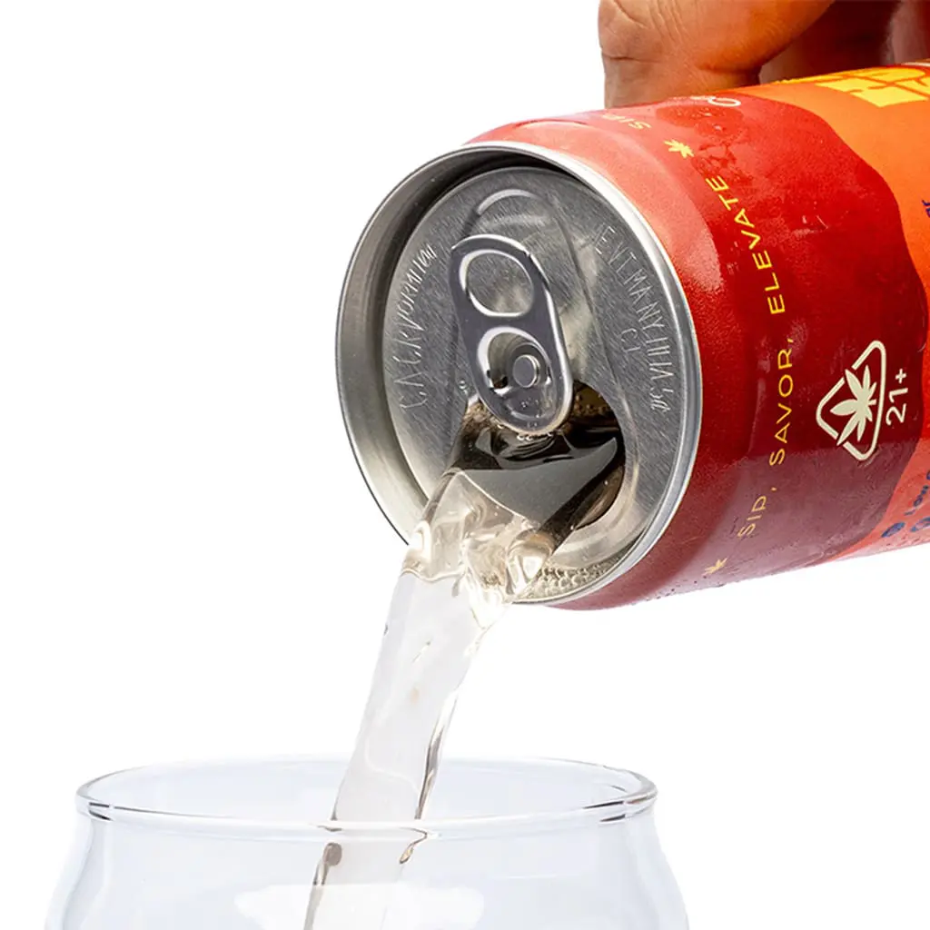 CannaBuddy Delta 9 THC Seltzer 6 Pack – Hazy Sunrise - Image 5