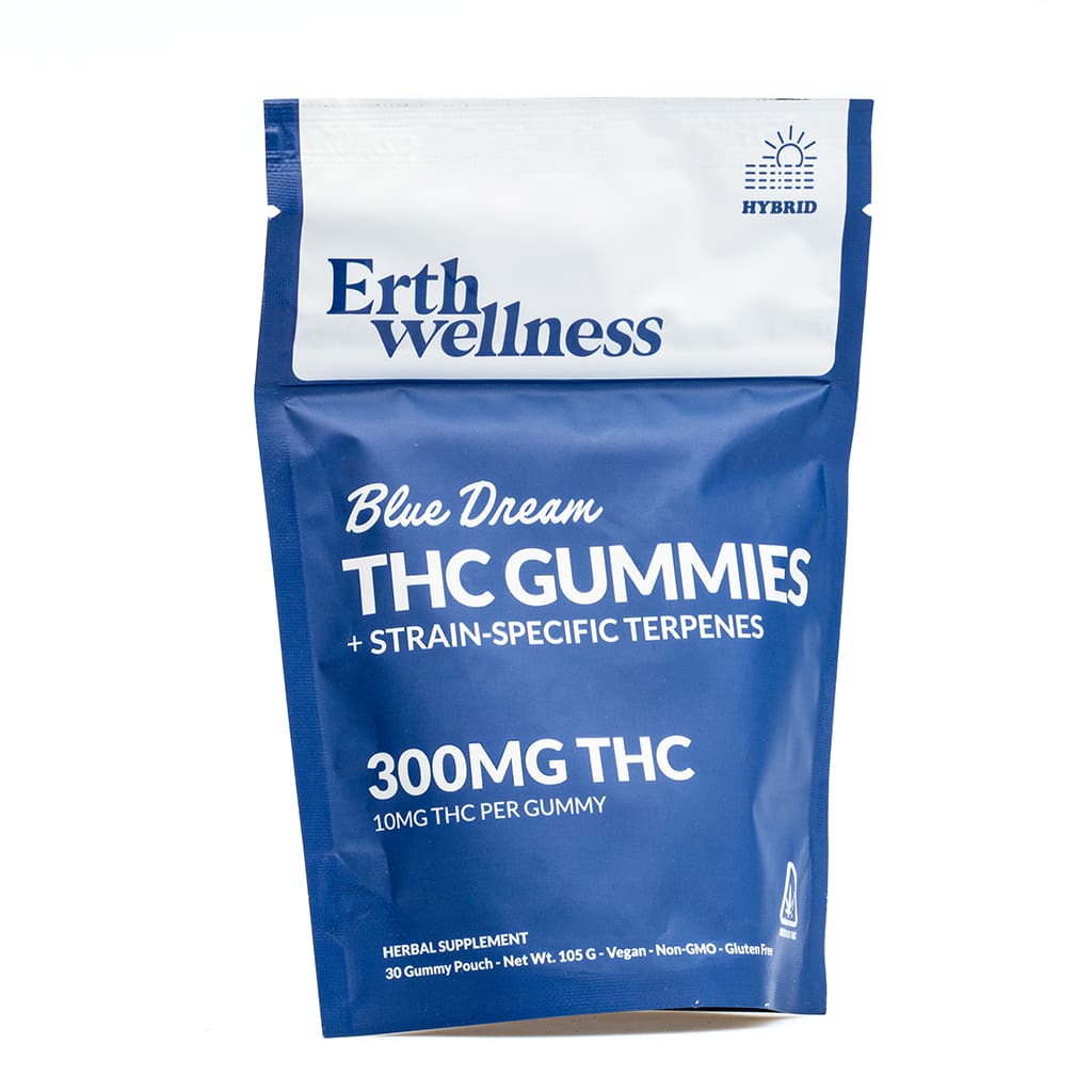 Erth Wellness THC Live Resin Gummies – Blue Dream - Image 2
