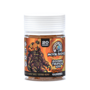 Galaxy Treats Moon Babies Delta 9 THC Gummies – Tropical Kush (200 mg Total Delta 9 THC + 280 mg Total CBD) - Image 2