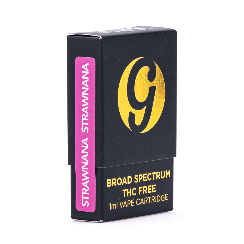 Gold Standard CBD Vape Cartridge – Strawnana (450 mg) - Image 2