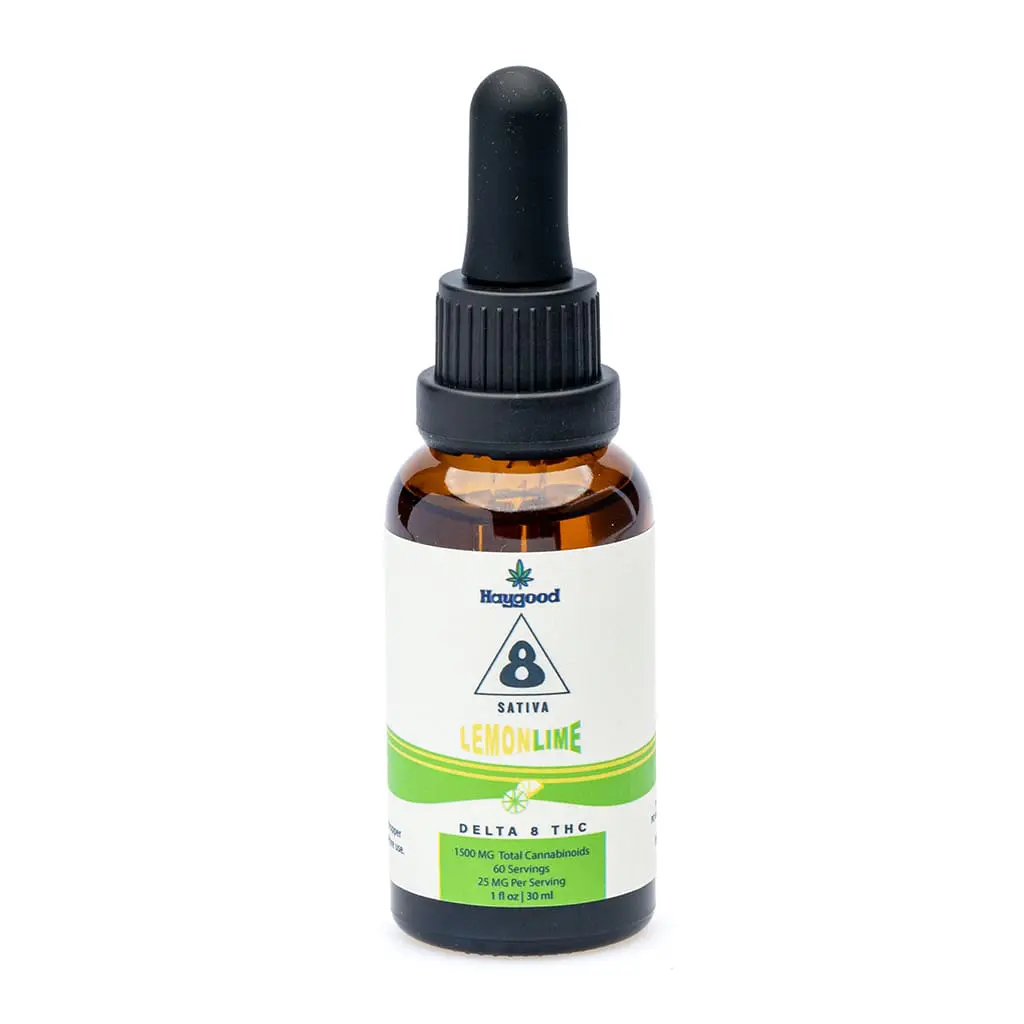 Haygood Delta 8 Tincture – Lemon Lime - Image 2