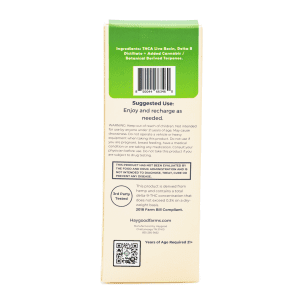 Haygood THCa and Live Resin Disposable Vape – Hawaiian Haze Sativa (2 gram) - Image 3