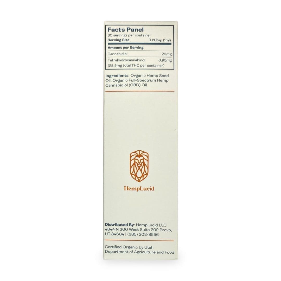 HempLucid Tincture Hemp Seed Oil (600 mg CBD) - Image 5