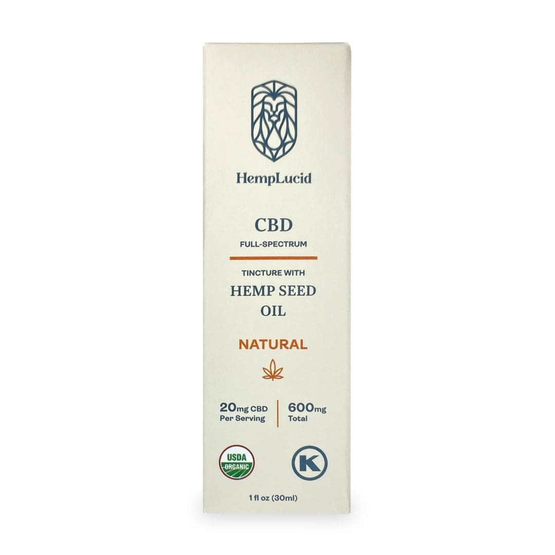 HempLucid Tincture Hemp Seed Oil (600 mg CBD) - Image 2