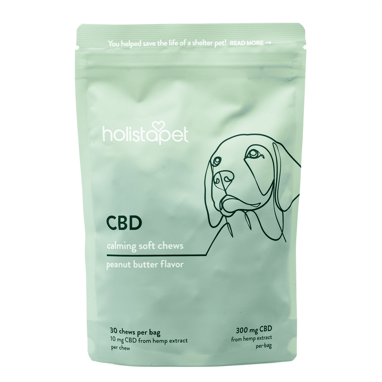 HolistaPet CBD Calming Soft Chews for Dogs (300 mg Total CBD) - Image 2