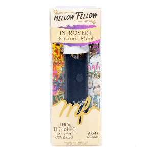Mellow Fellow Introvert Blend Disposable Vape – AK47 - Image 2