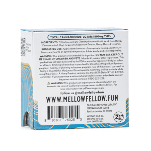 Mellow Fellow THCa Budder – Kush Cake (2 gram) - Image 3