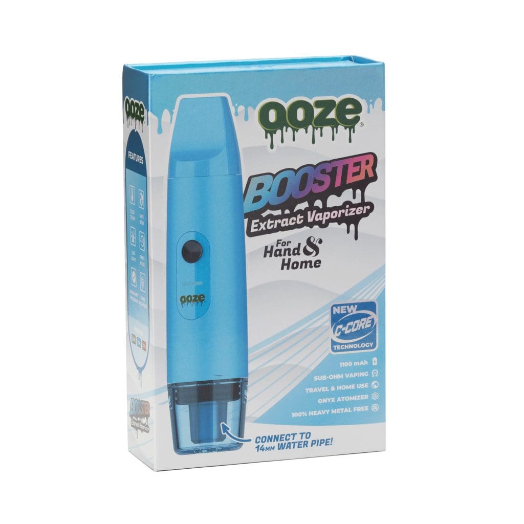 Ooze Booster Extract Vaporizer – Arctic Blue - Image 4