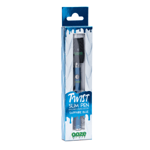 Ooze Slim Twist Pen Vape Battery – Sapphire Blue - Image 3