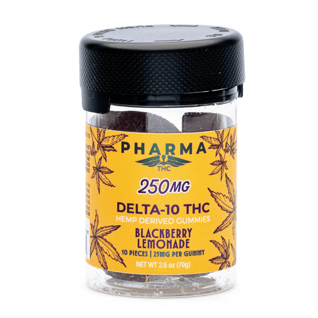 PharmaTHC Delta 10 THC Gummies – Blackberry Lemonade (250 mg Total Delta 10 THC) - Image 2