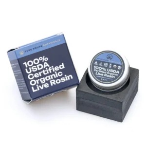 Pure Roots Botanicals THCa Live Rosin Concentrate – Blackberry Truffle (1 gram)