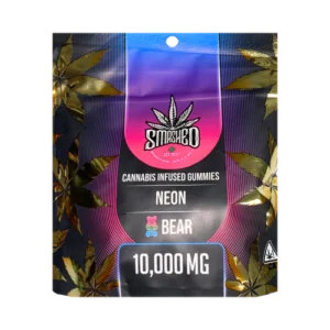 Smashed Cannabis Infused Gummies Neon Bear – THC 10,000mg