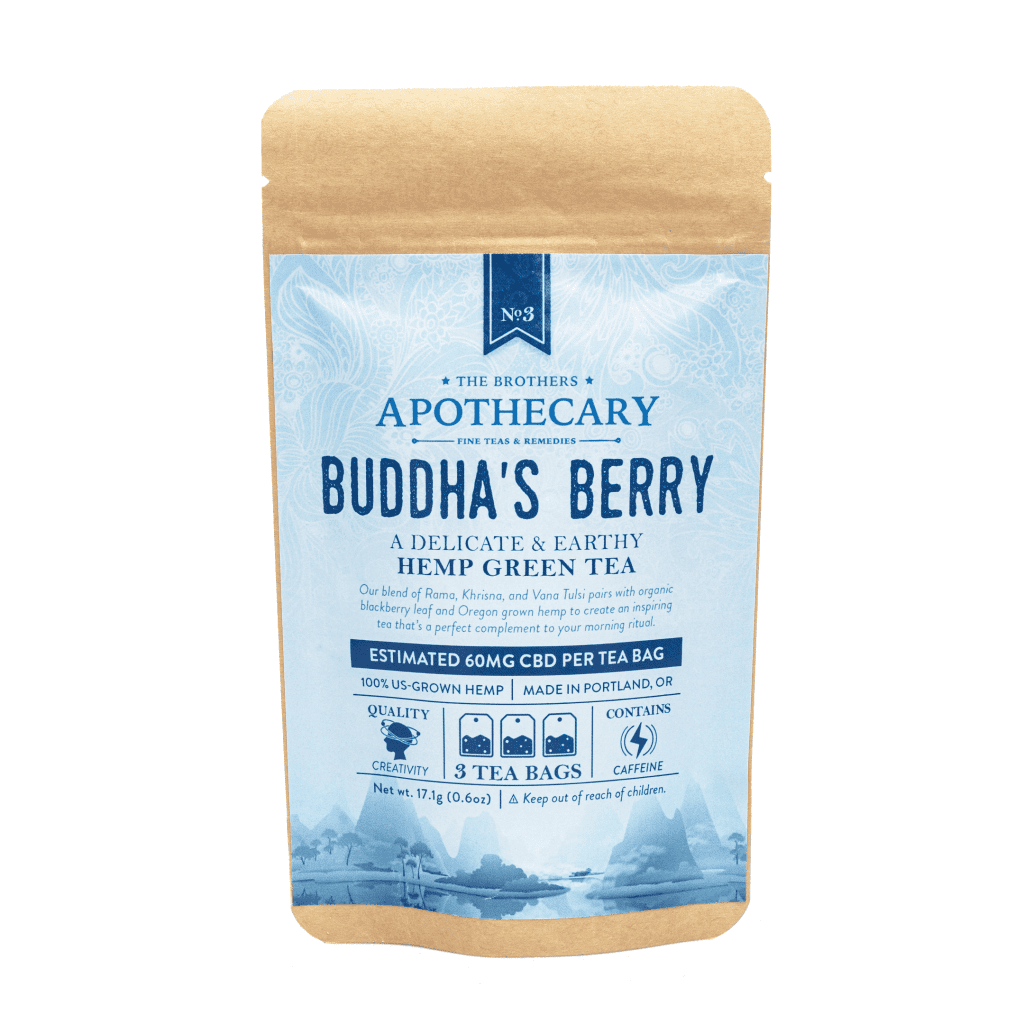 The Brothers Apothecary Buddha’s Berry Hemp CBD Tea - Image 4