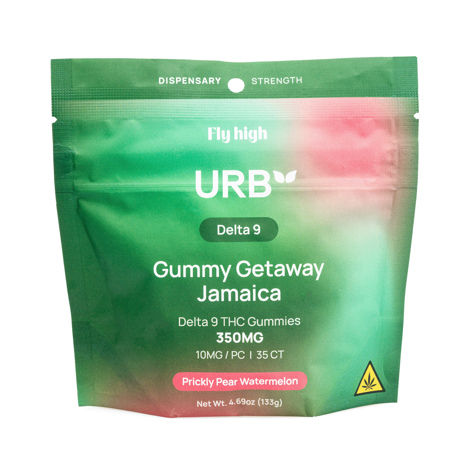 Urb Delta 9 THC Gummies – Prickly Pear Watermelon (350 mg Total Delta 9 THC) - Image 3