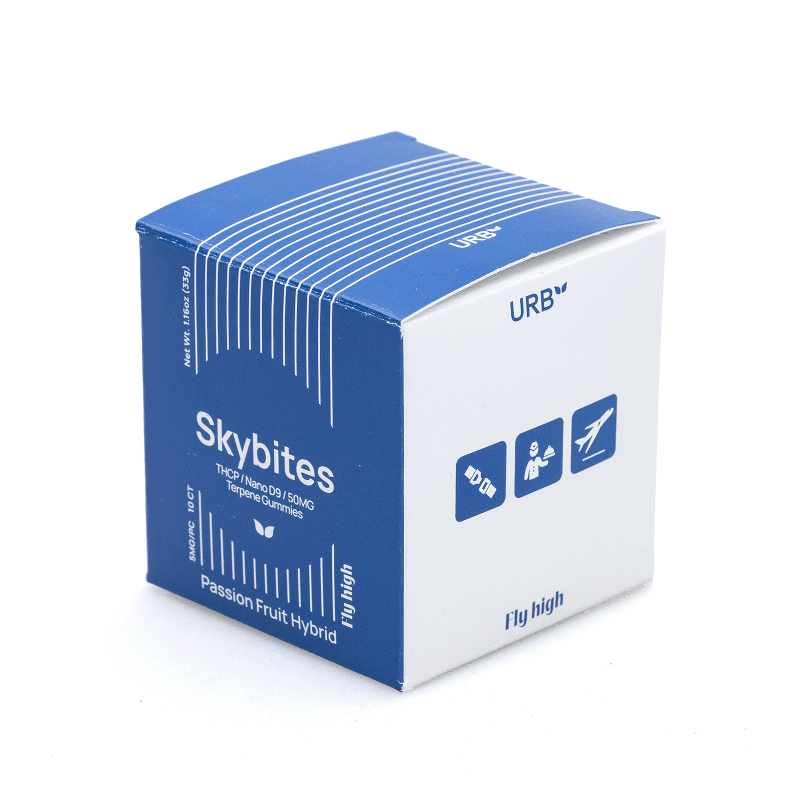 Urb THCP / Delta 9 Mile High Skybites – Passion Fruit (25 mg THCP + 25 mg Delta 9 THC Total) - Image 2