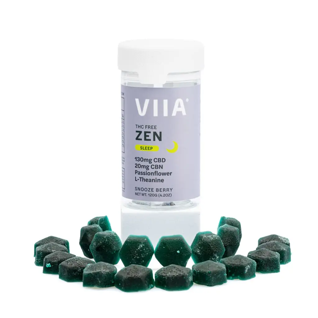 VIIA CBD and CBN Zen Sleep Gummies – THC Free
