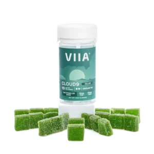 VIIA Delta 9 and CBD Cloud 9 Relief Gummies – 10 mg THC