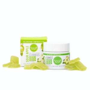 Wyld Delta 9 / CBD / CBG Low Dose Active Gummies – Sour Apple – 10 Count (220 mg Total Cannabinoids)