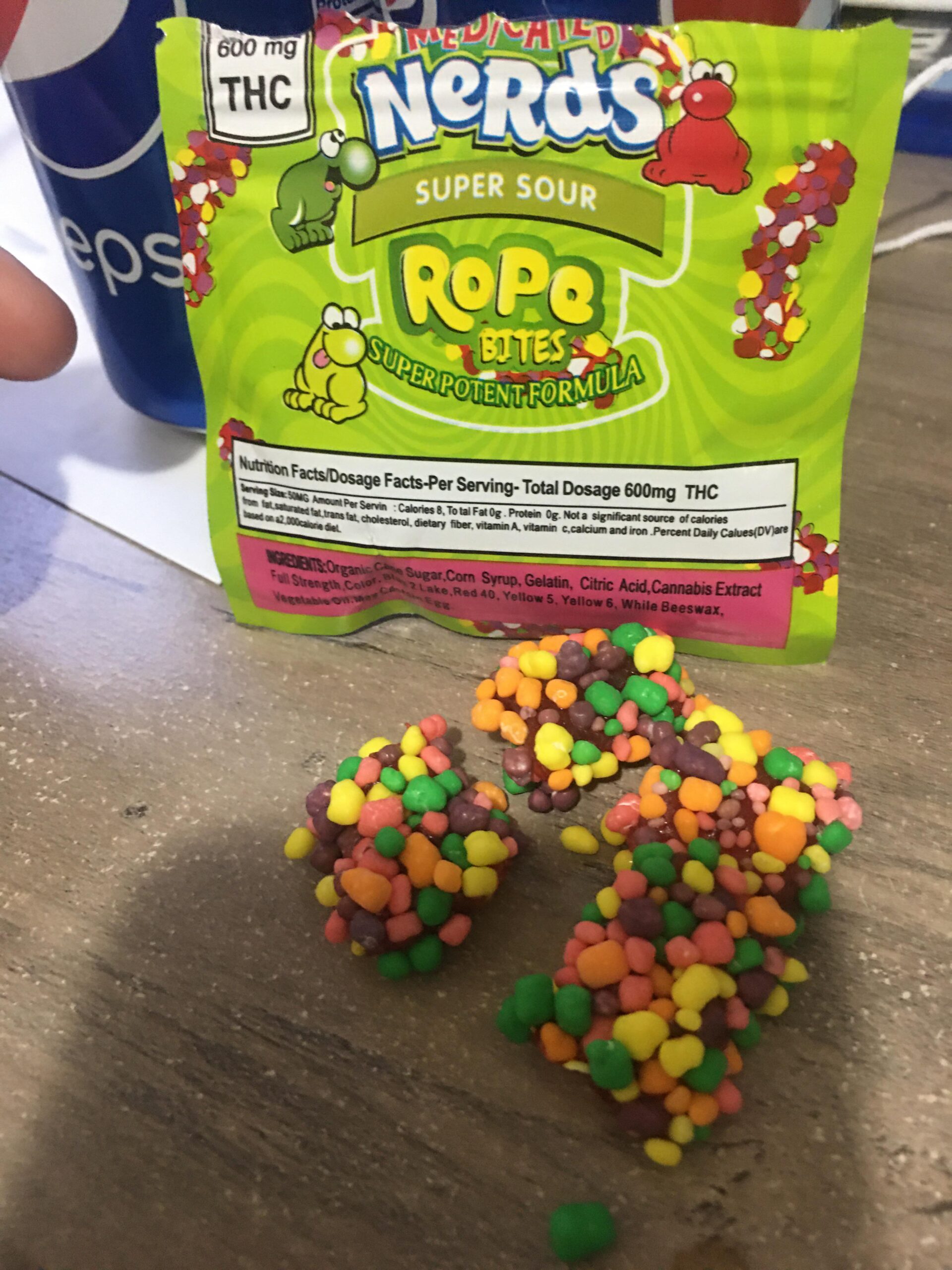THC Nerd Ropes Australia – 600 mg Edible